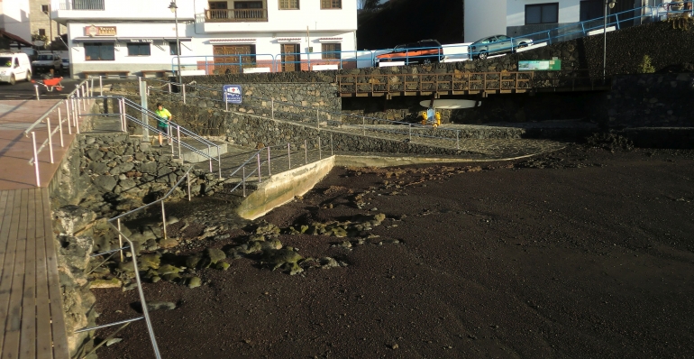 El Ayuntamiento de El Pinar adjudica las obras de mejora de acceso a la playa de La Restinga